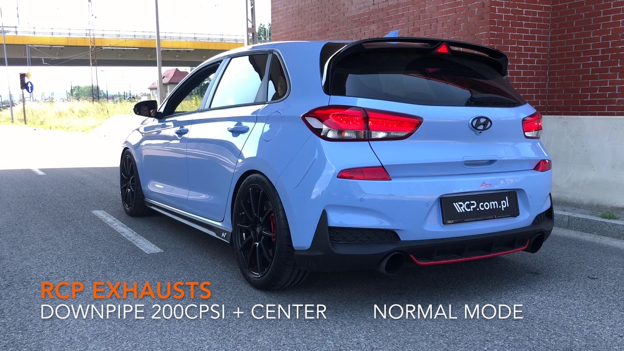 Hyundai i30N Exhaust | RCP Exhausts | Downpipe + Soundpipe